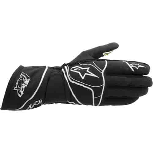 Tech 1-KX Glove Black/White/Yellow