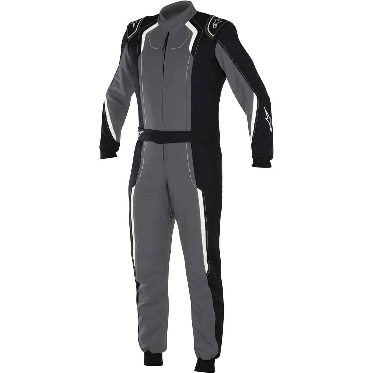 KMX-5 Kart Suit Black/Anthracite/White