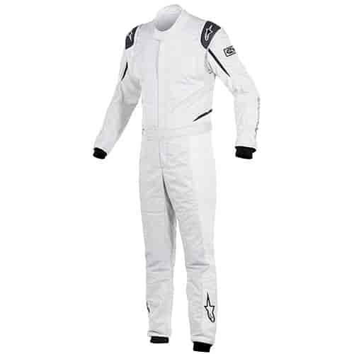 GP Tech Driving Suit Silver/White SFI 3.2A/5