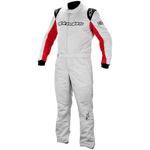 GP Start Suit Silver/Red