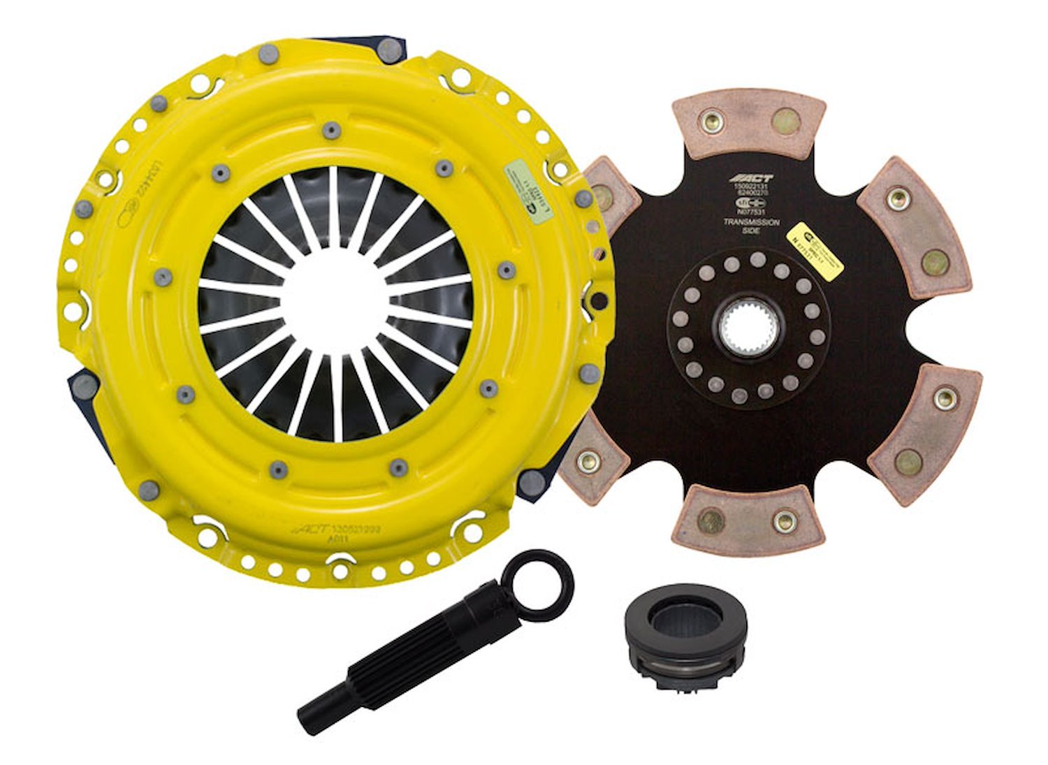 HD/Race Rigid 6-Pad Transmission Clutch Kit Fits Select