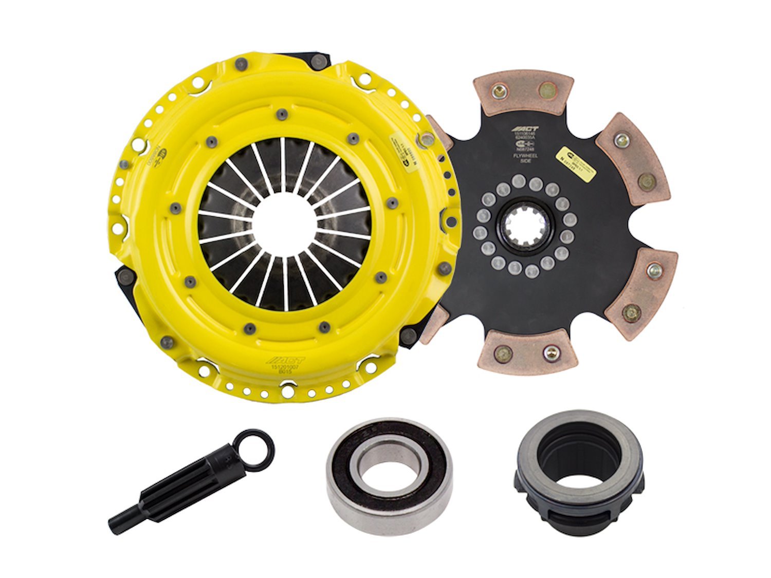 XT/Race Rigid 6-Pad Transmission Clutch Kit Fits Select