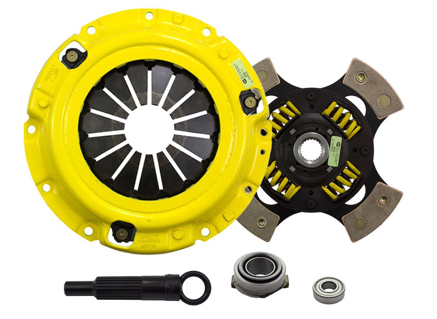 XT/Race Sprung 4-Pad Transmission Clutch Kit Fits Select