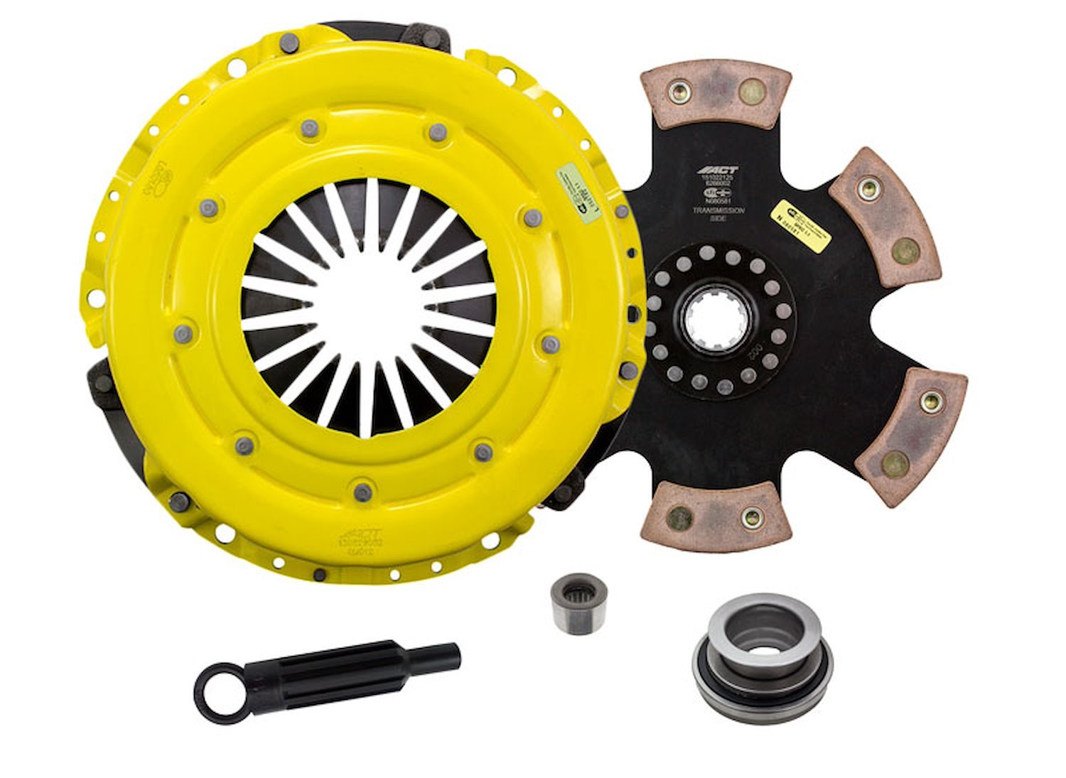 HD/Race Rigid 6-Pad Transmission Clutch Kit Fits Select GM