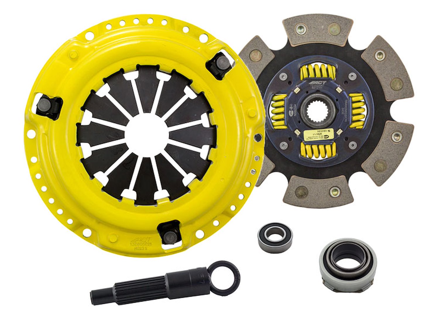 Sport/Race Sprung 6-Pad Transmission Clutch Kit Fits Select Acura/Honda