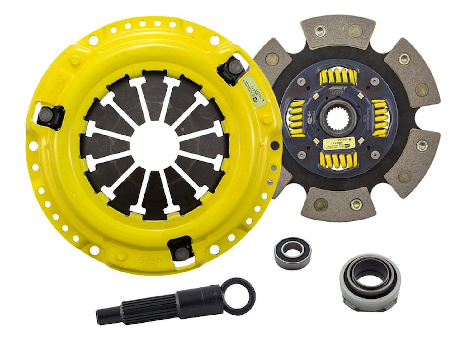 XT/Race Sprung 6-Pad Transmission Clutch Kit Fits Select Acura/Honda