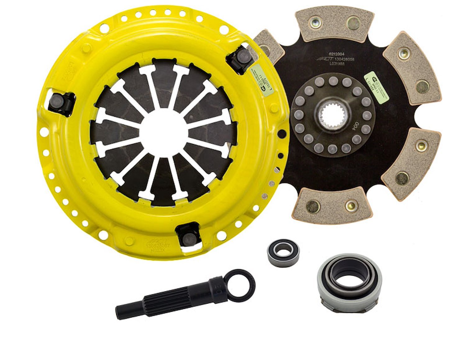 XT/Race Rigid 6-Pad Transmission Clutch Kit Fits Select Acura/Honda