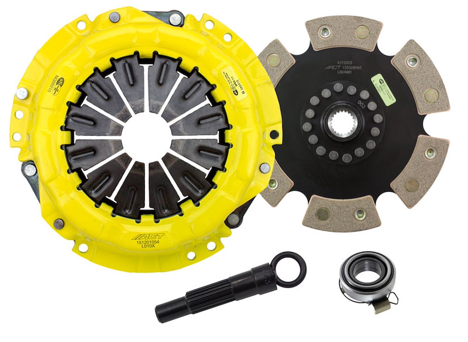 XT/Race Rigid 6-Pad Transmission Clutch Kit Fits Select Lotus