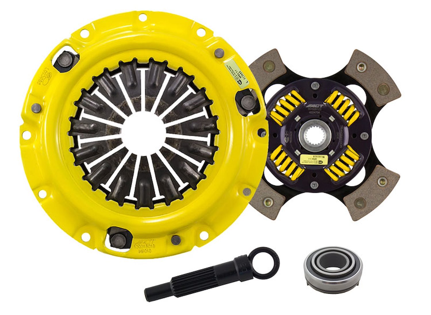 HD/Race Sprung 4-Pad Transmission Clutch Kit Fits Select Chrysler/Dodge/Eagle/Mitsubishi/Plymouth