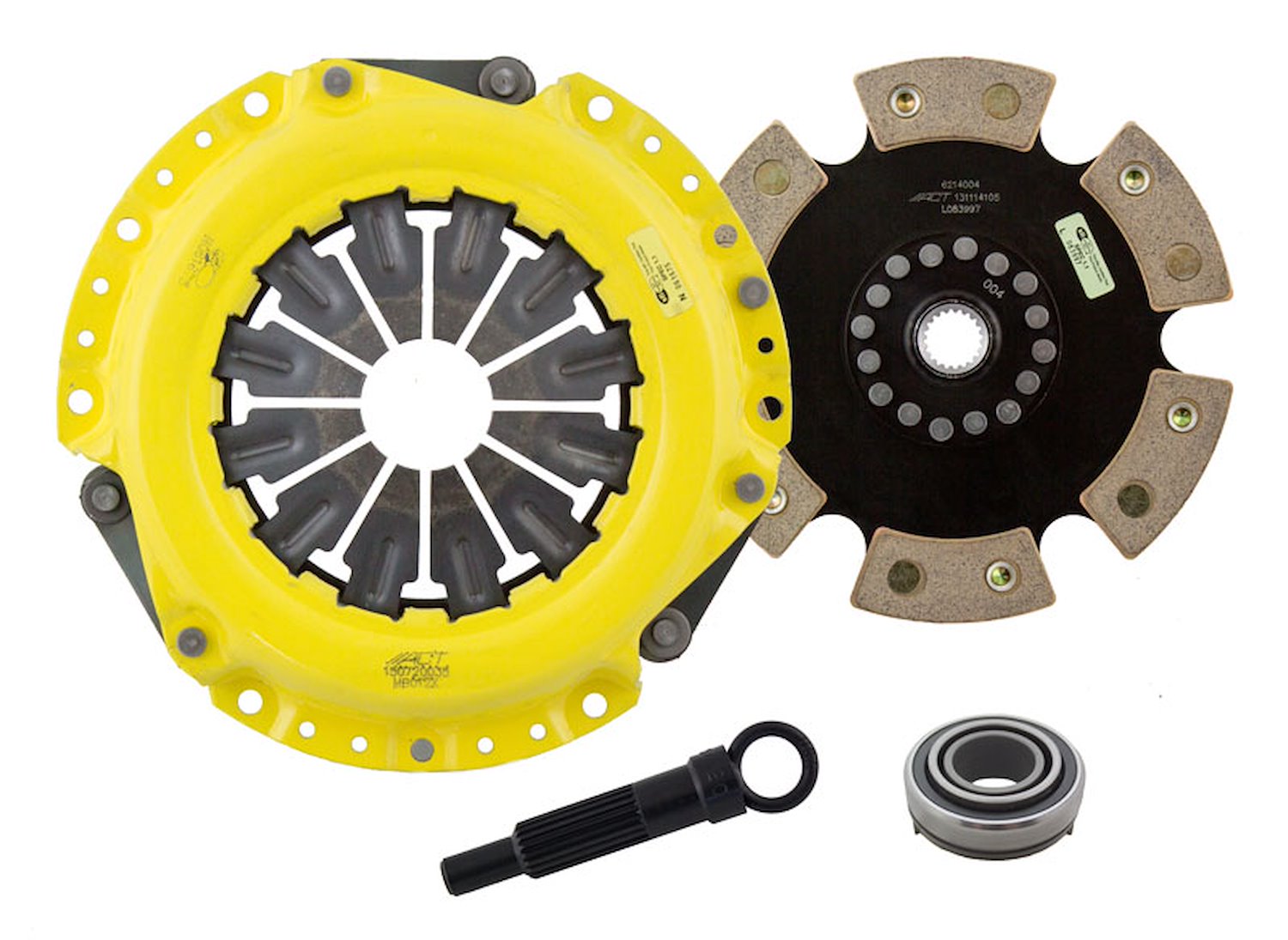 XT/Race Rigid 6-Pad Transmission Clutch Kit Fits Select Dodge/Eagle/Hyundai/Mitsubishi/Plymouth