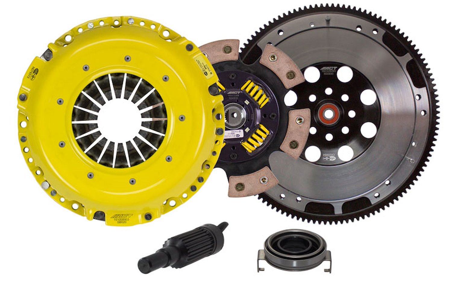 HD/Race Sprung 6-Pad Transmission Clutch Kit Fits Select