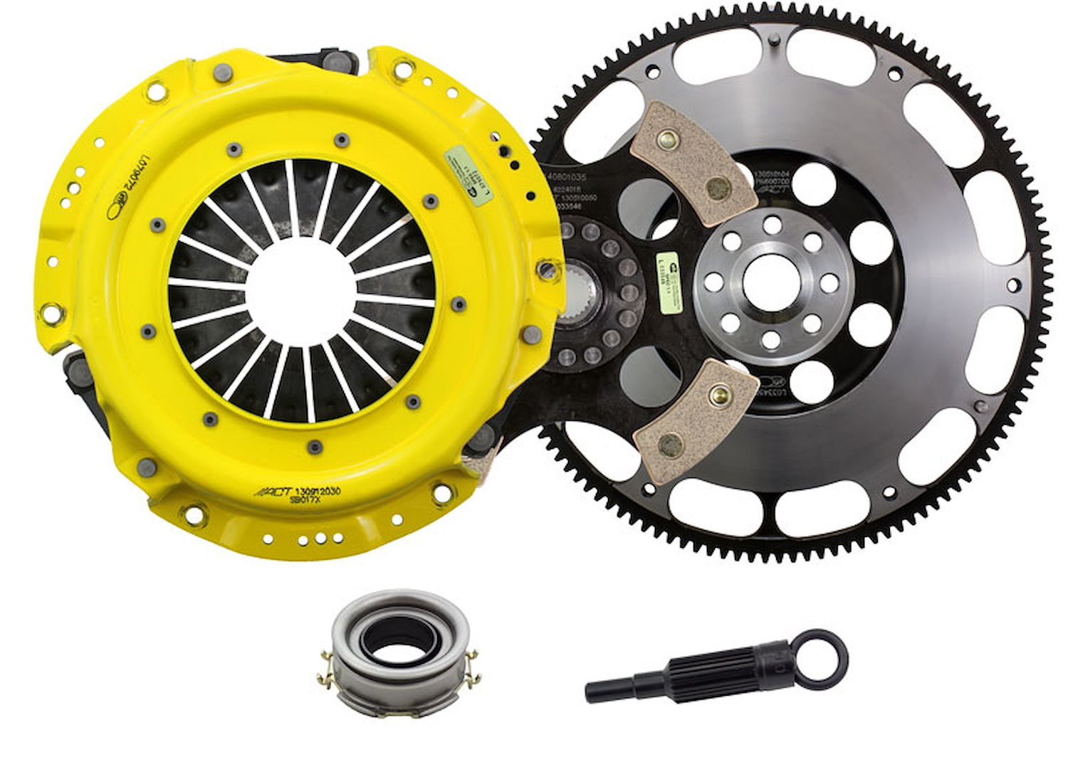 XT/Race Rigid 4-Pad Transmission Clutch Kit Fits Select Multiple Makes/Models