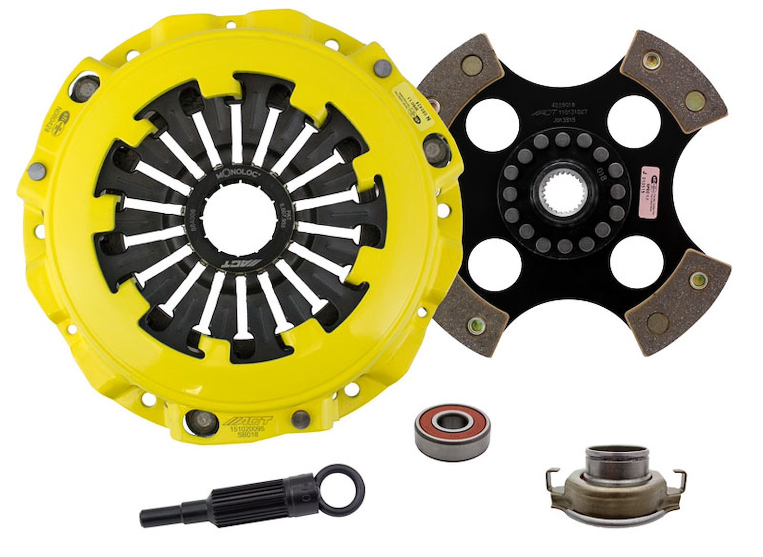 HD-M/Race Rigid 4-Pad Transmission Clutch Kit Fits Select Multiple Makes/Models