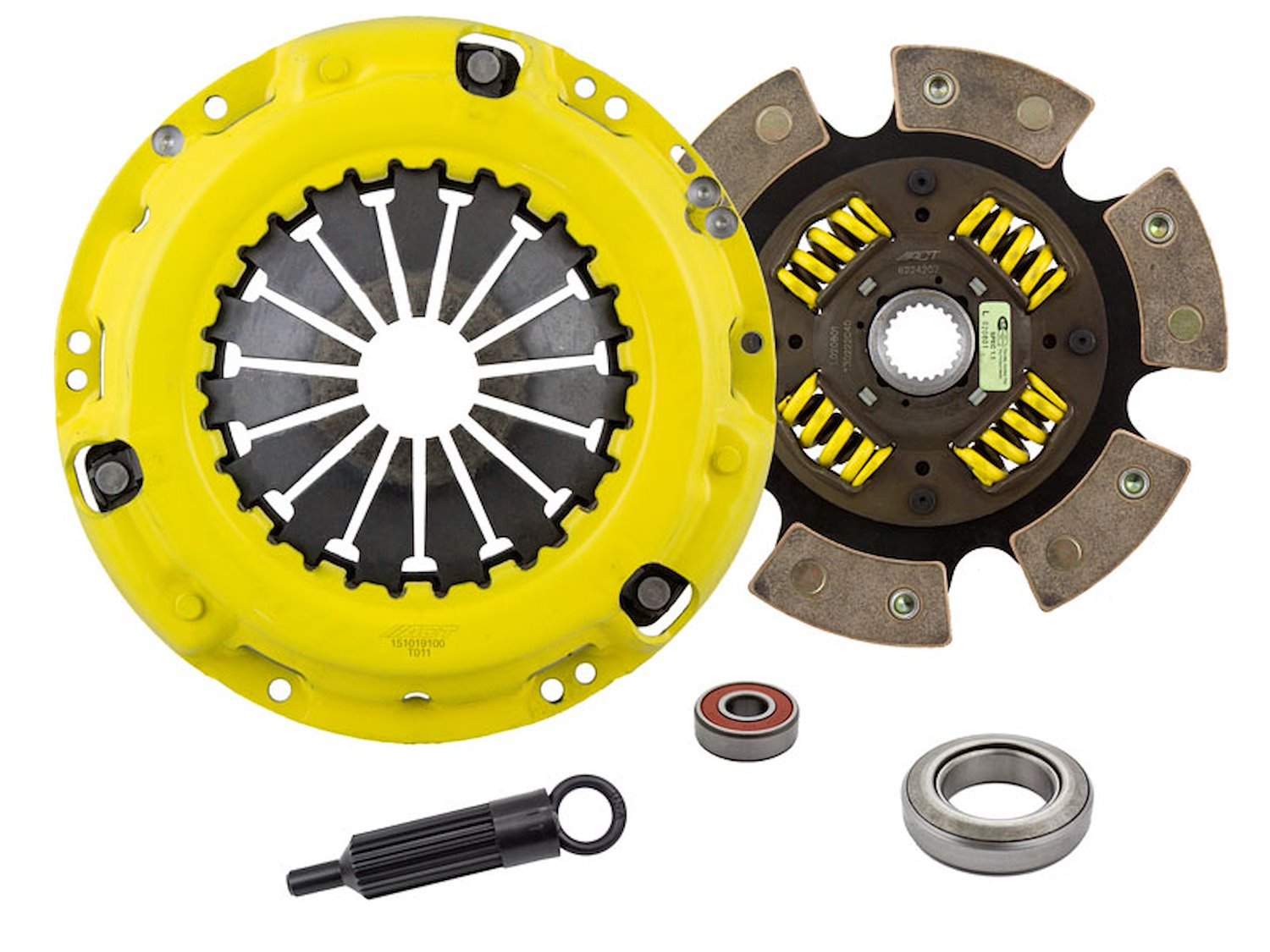 HD/Race Sprung 6-Pad Transmission Clutch Kit Fits Select Lexus/Toyota/Scion