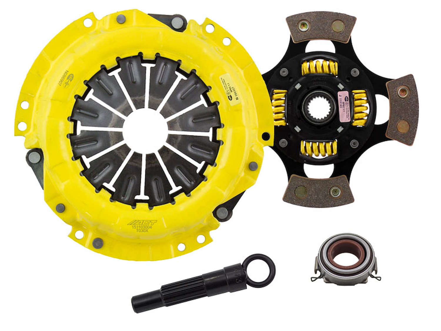 XT/Race Sprung 4-Pad Transmission Clutch Kit Fits Select Multiple Makes/Models
