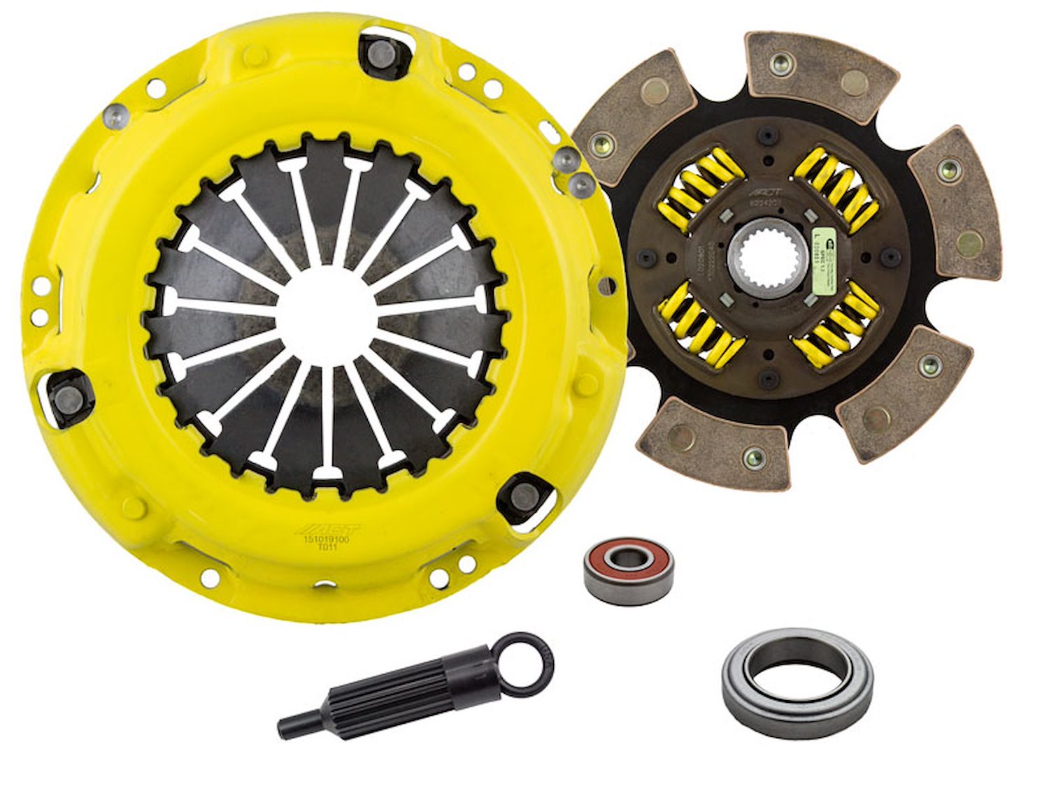 HD/Race Sprung 6-Pad Transmission Clutch Kit Fits Select Lexus/Toyota/Scion