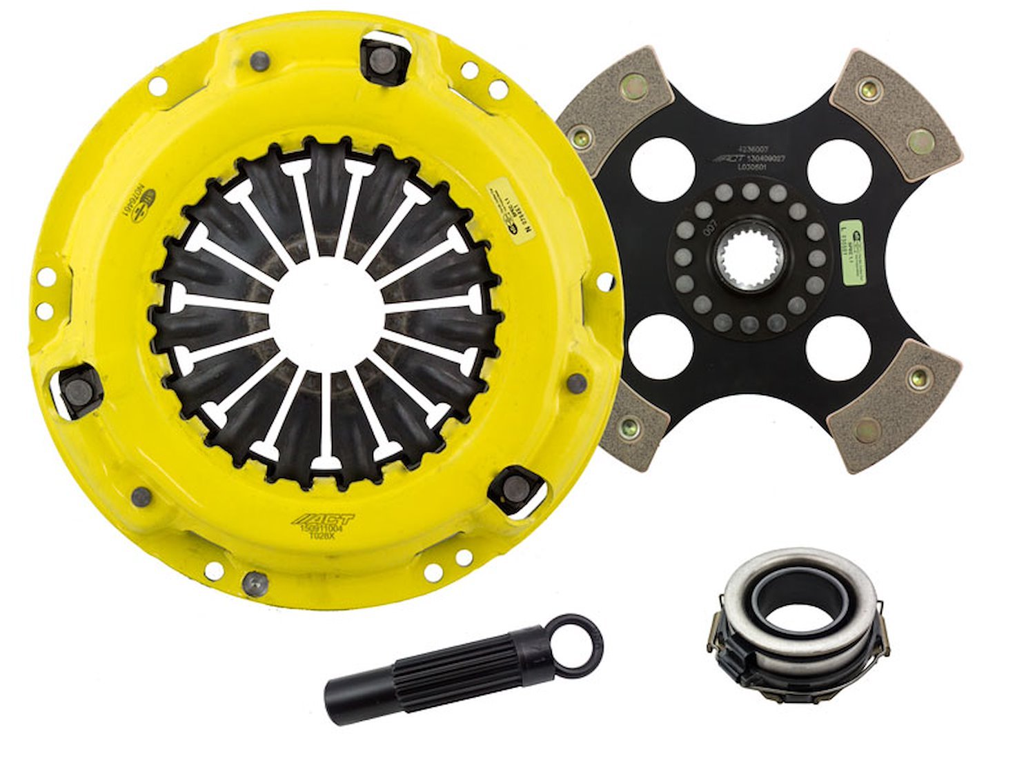 XT/Race Rigid 4-Pad Transmission Clutch Kit Fits Select