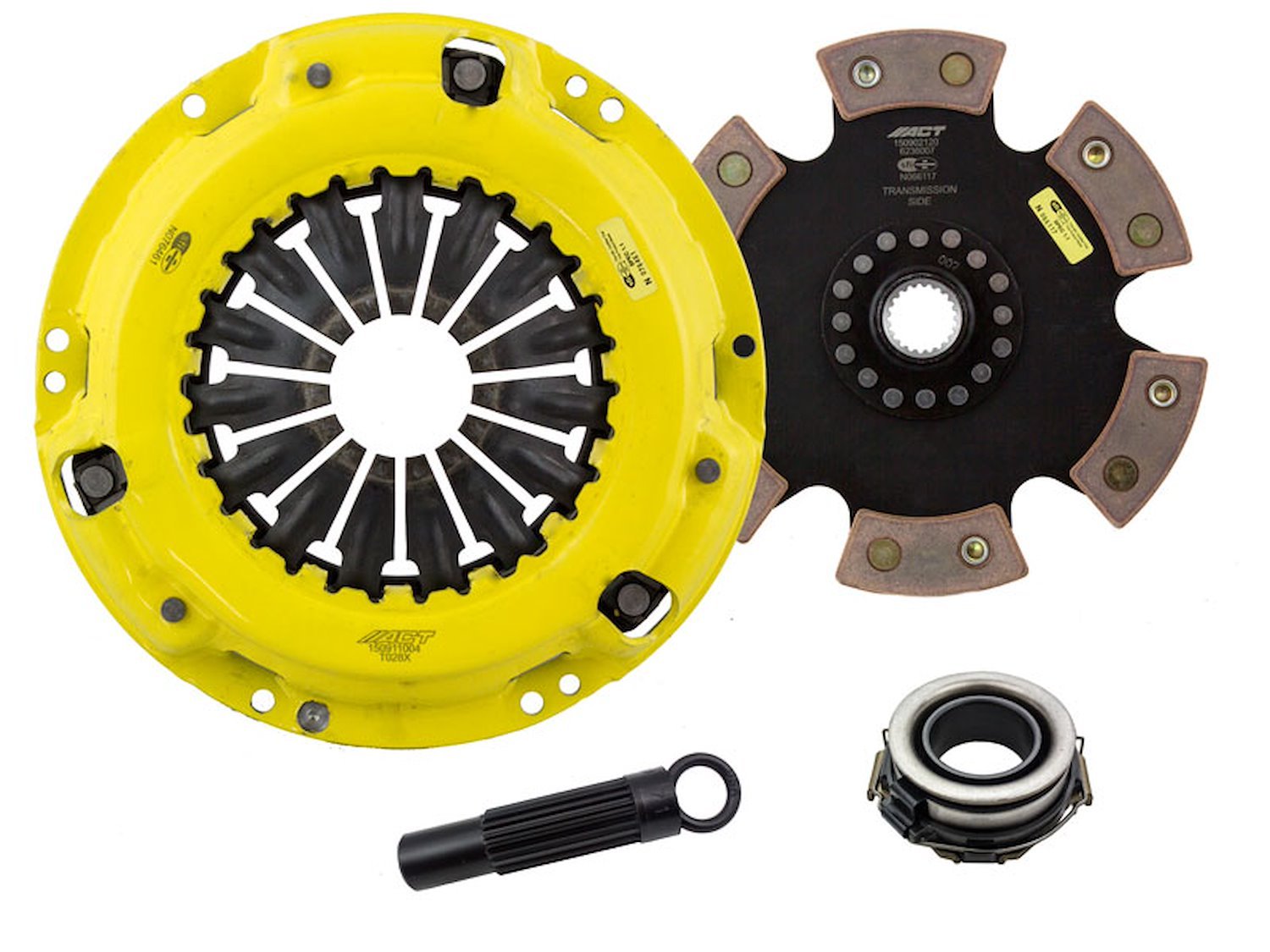 XT/Race Rigid 6-Pad Transmission Clutch Kit Fits Select