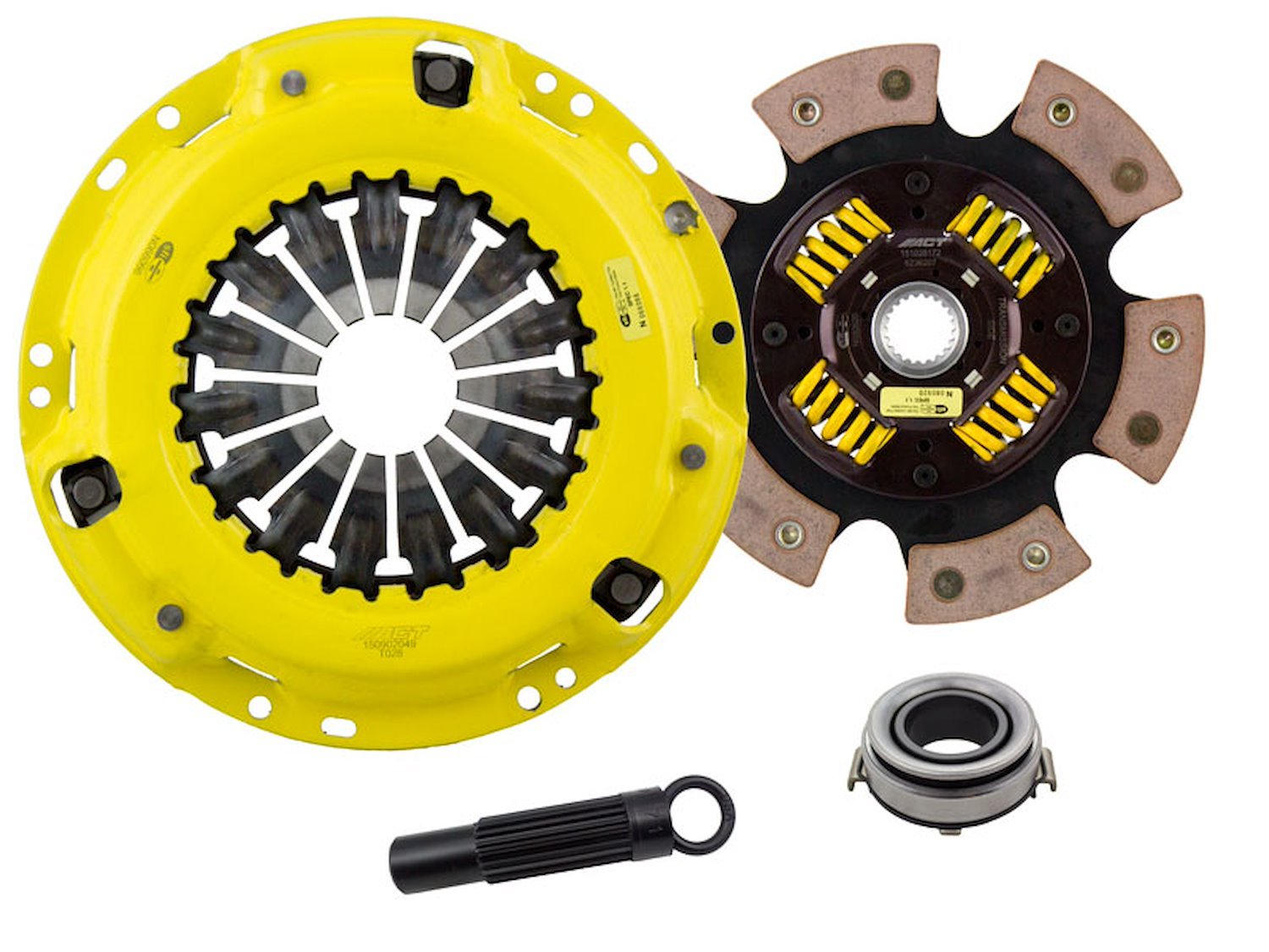 HD/Race Sprung 6-Pad Transmission Clutch Kit Fits Select Lexus/Toyota/Scion