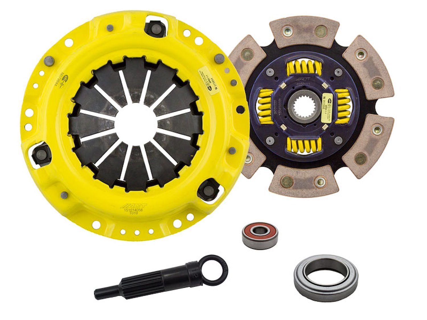 HD/Race Sprung 6-Pad Transmission Clutch Kit Fits Select Lexus/Toyota/Scion