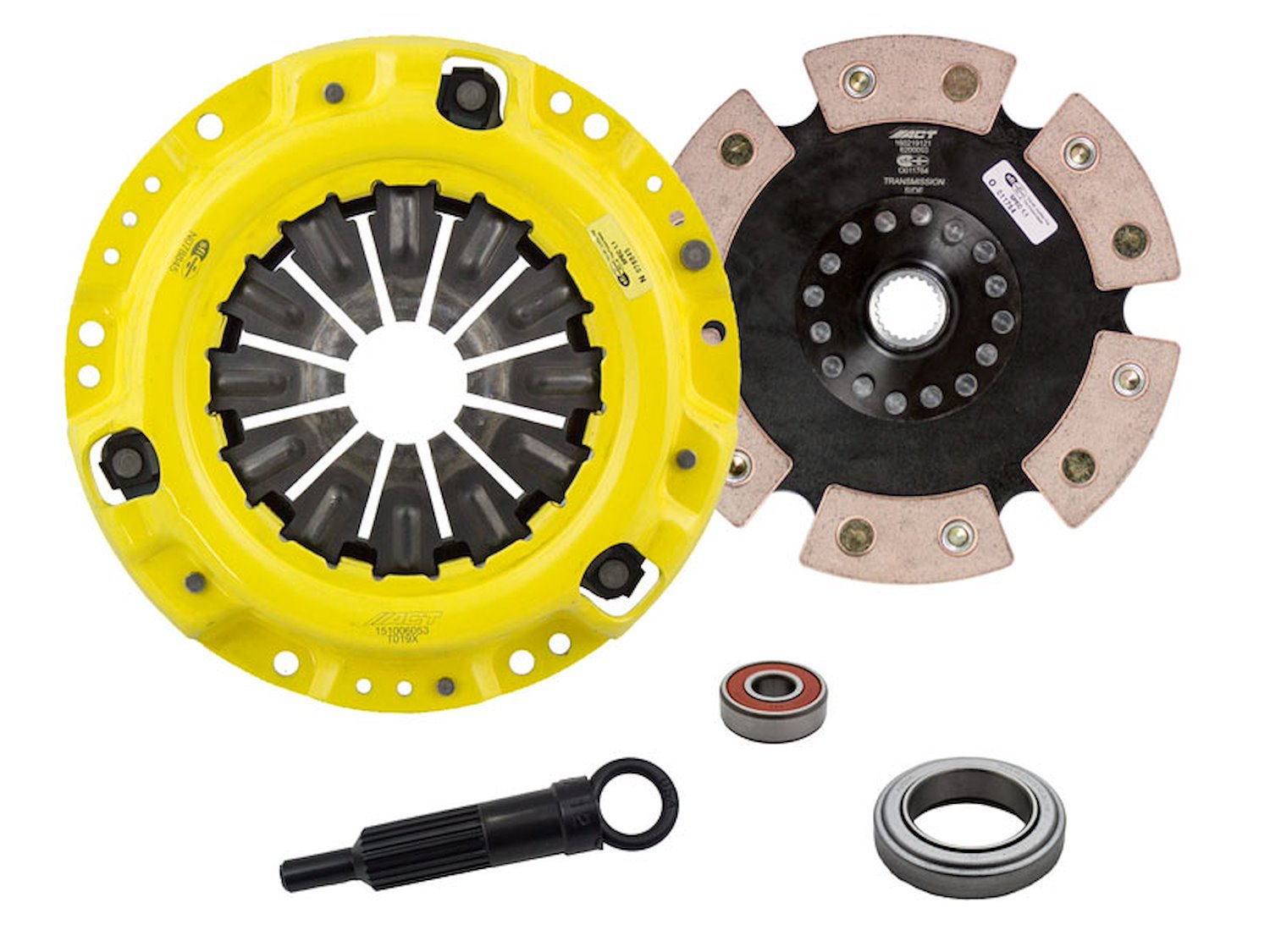 XT/Race Rigid 6-Pad Transmission Clutch Kit Fits Select Lexus/Toyota/Scion