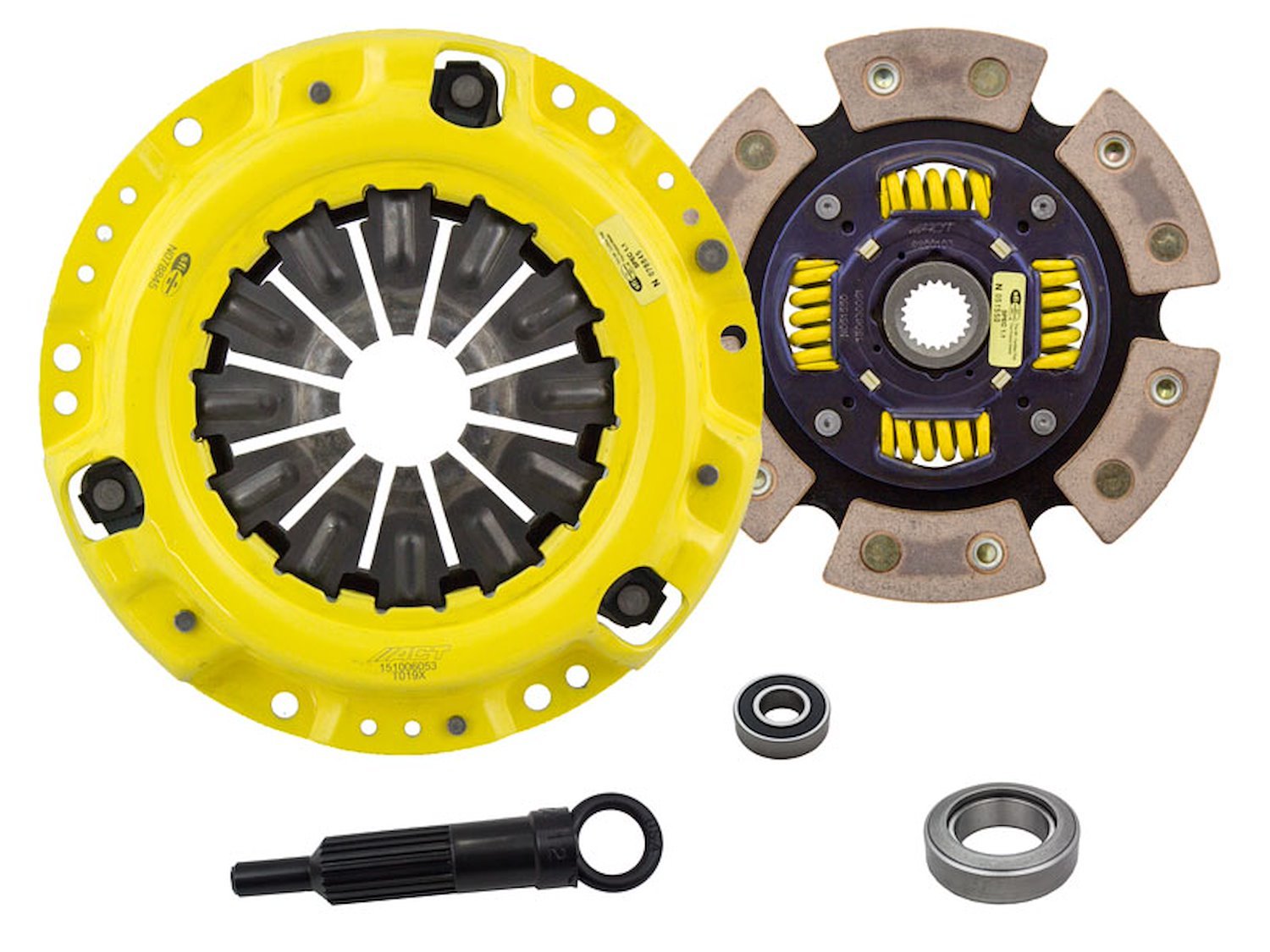 XT/Race Sprung 6-Pad Transmission Clutch Kit Fits Select Lexus/Toyota/Scion