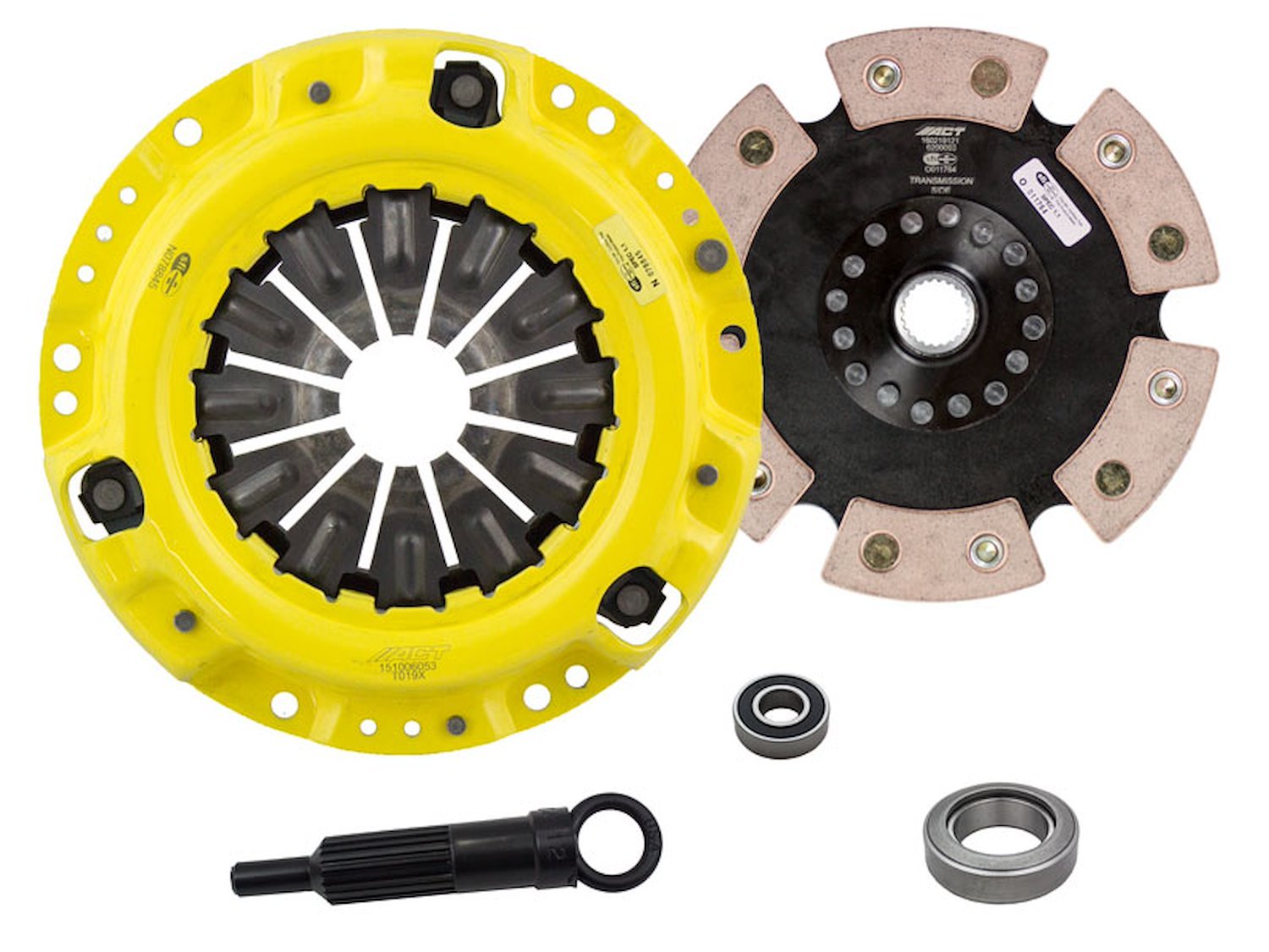 XT/Race Rigid 6-Pad Transmission Clutch Kit Fits Select Lexus/Toyota/Scion