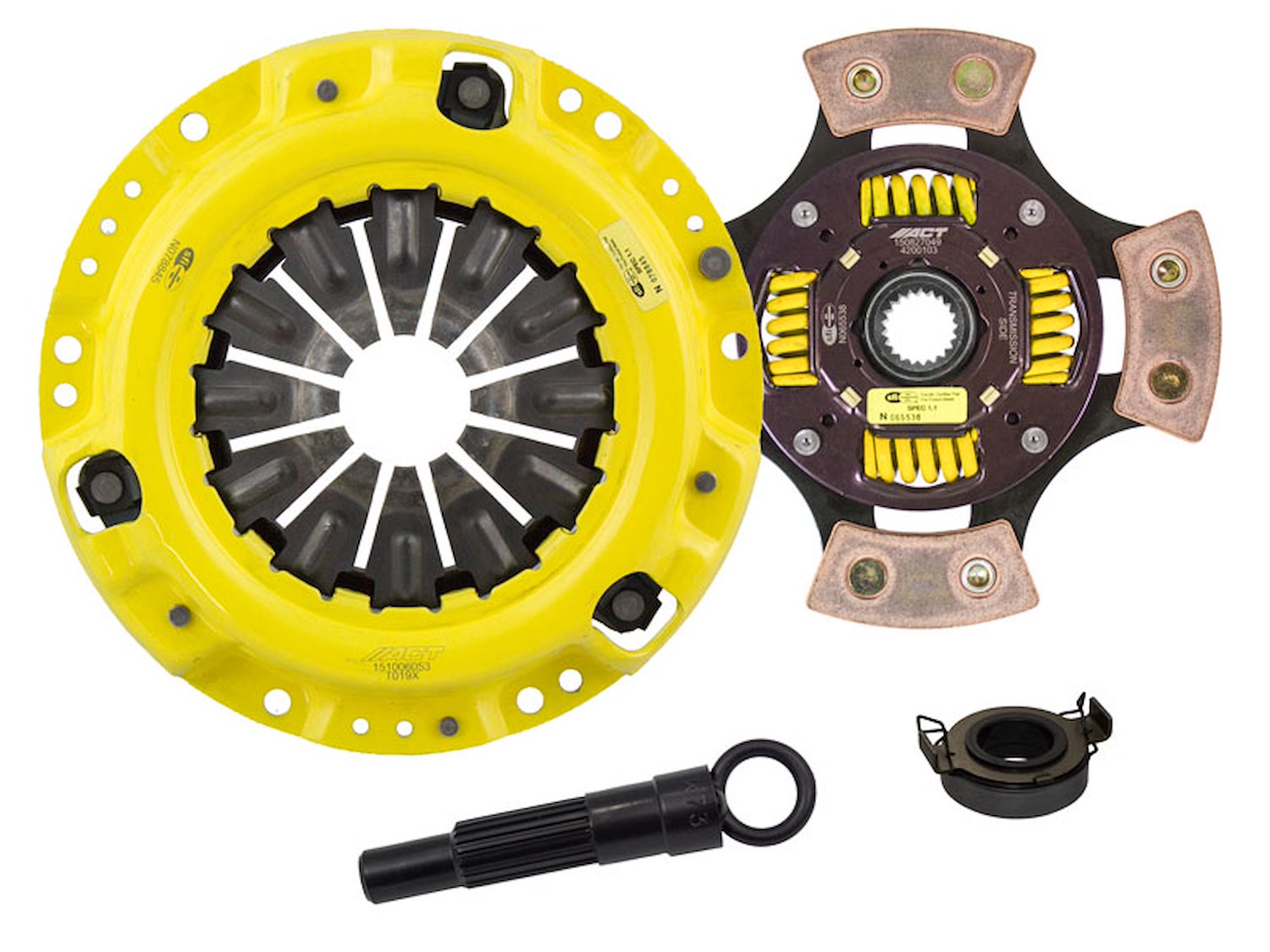 XT/Race Sprung 4-Pad Transmission Clutch Kit Fits Select