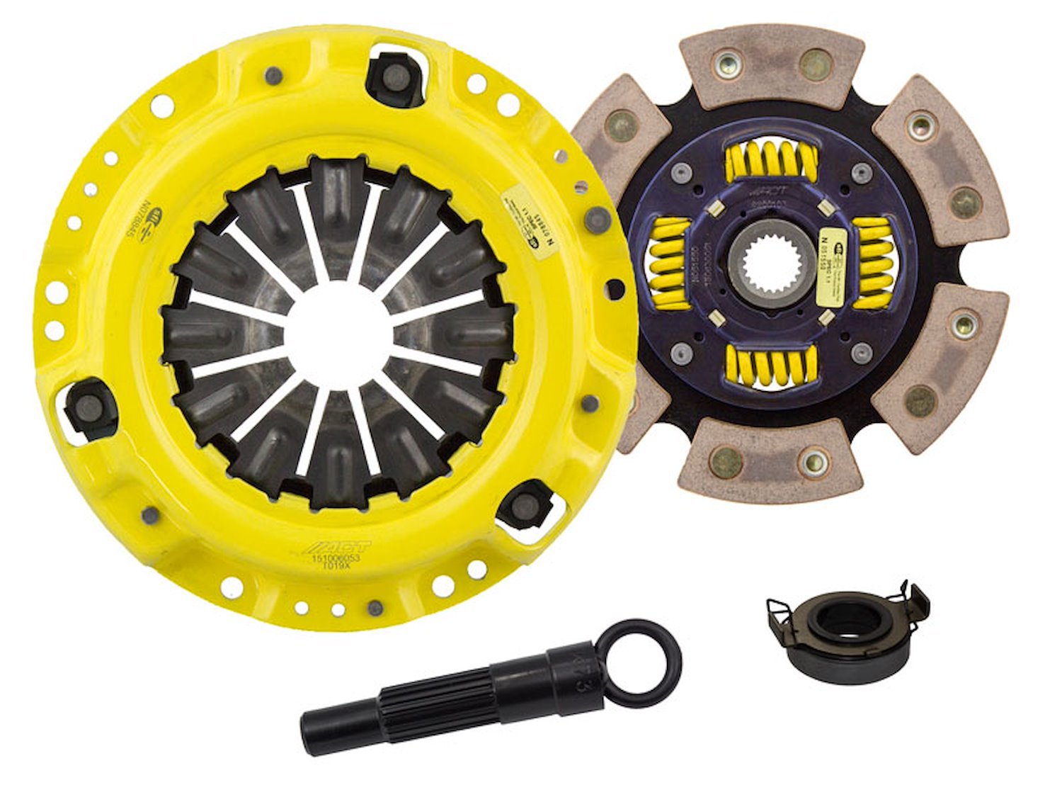 XT/Race Sprung 6-Pad Transmission Clutch Kit Fits Select Lexus/Toyota/Scion