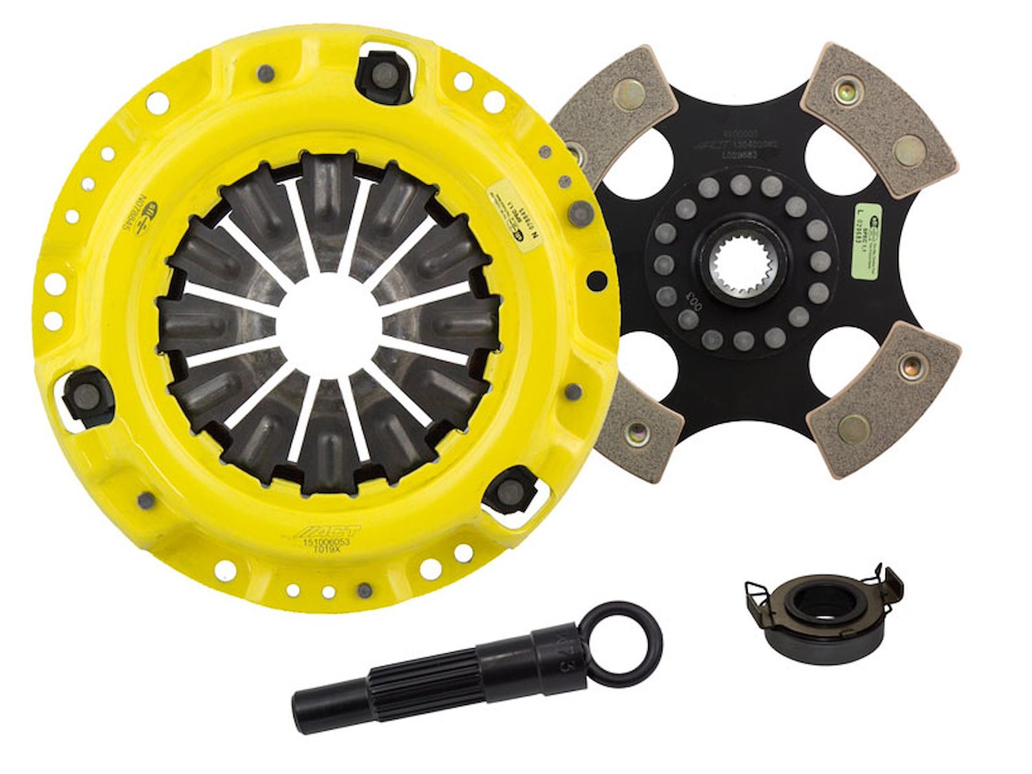 XT/Race Rigid 4-Pad Transmission Clutch Kit Fits Select Lexus/Toyota/Scion