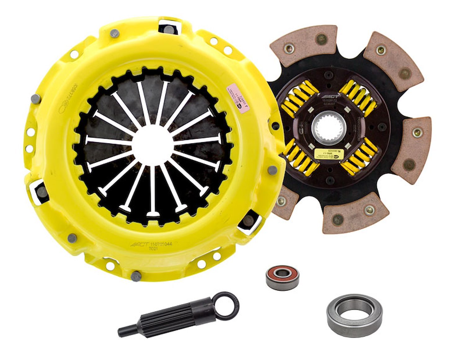 HD/Race Sprung 6-Pad Transmission Clutch Kit Fits Select Lexus/Toyota/Scion