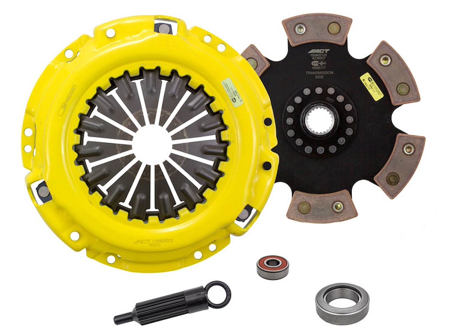 XT/Race Rigid 6-Pad Transmission Clutch Kit Fits Select Lexus/Toyota/Scion