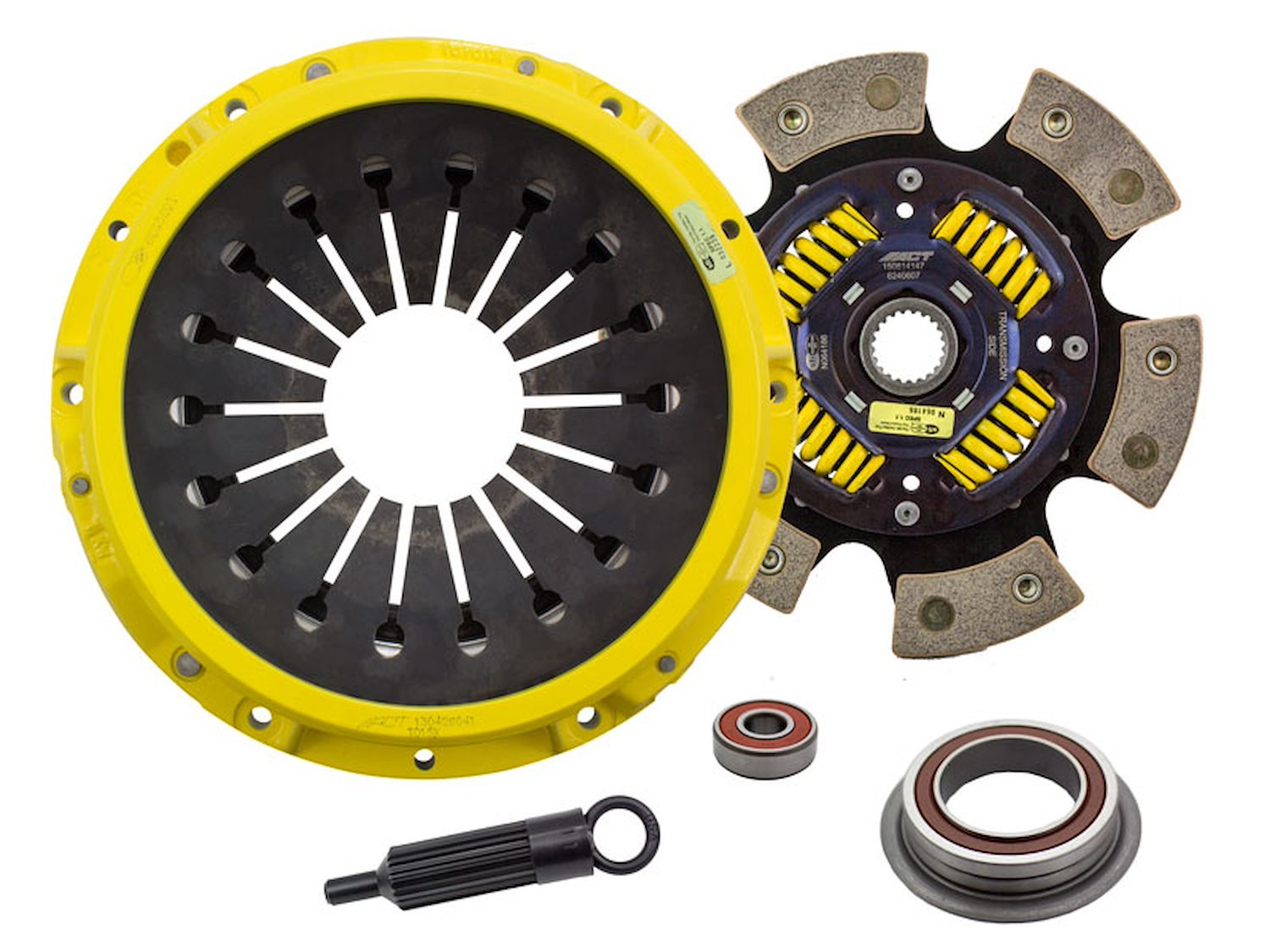 XT/Race Sprung 6-Pad Transmission Clutch Kit Fits Select Lexus/Toyota/Scion