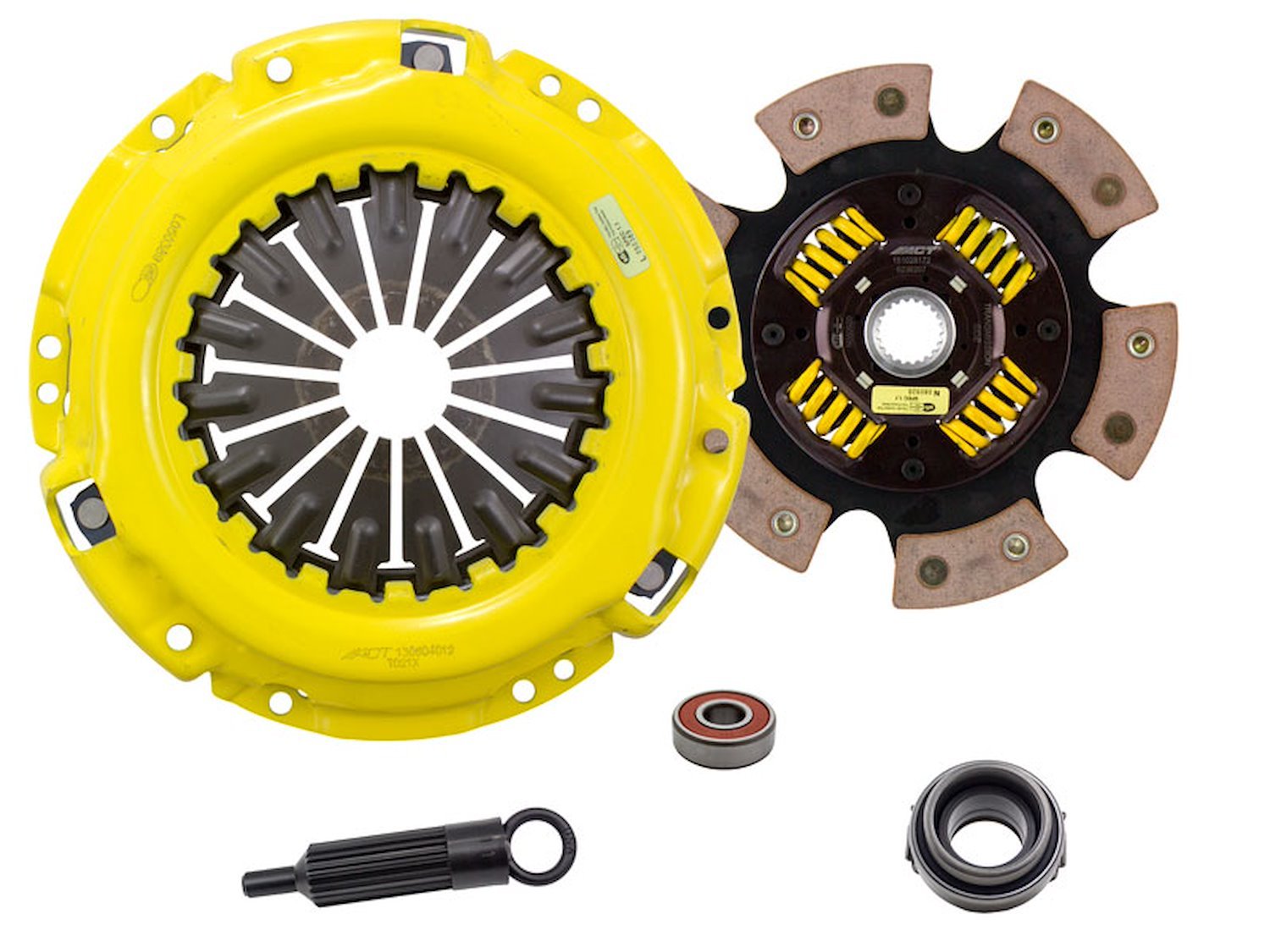 XT/Race Sprung 6-Pad Transmission Clutch Kit Fits Select Lexus/Toyota/Scion