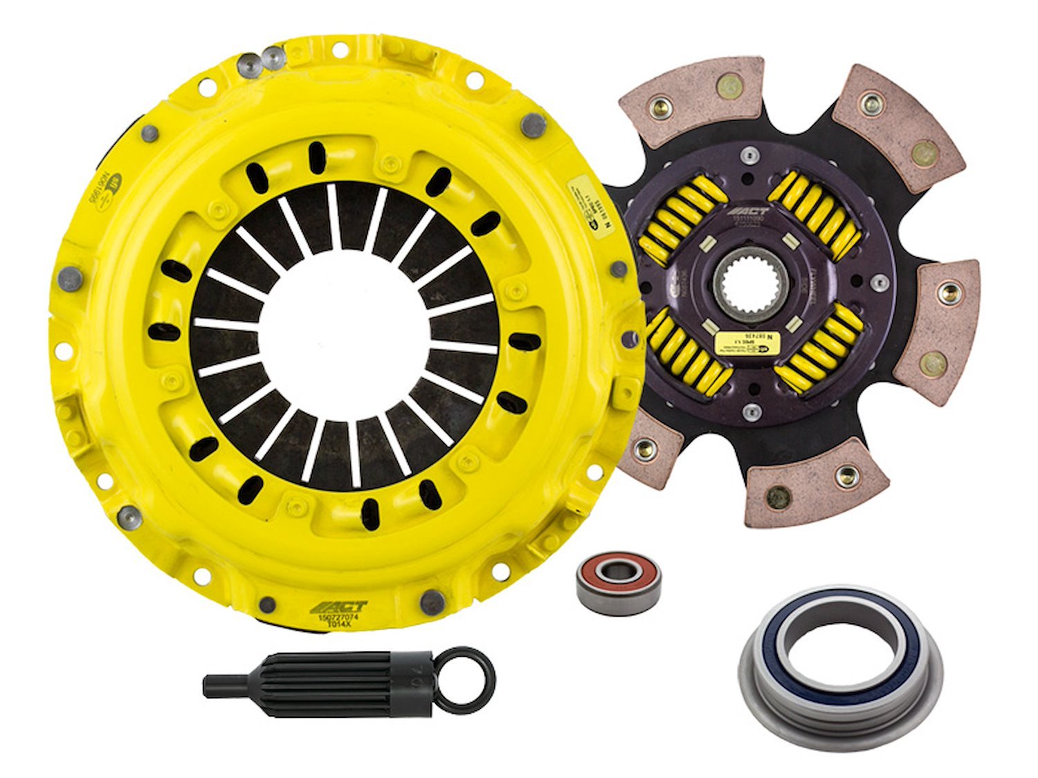 XT/Race Sprung 6-Pad Transmission Clutch Kit Fits Select Lexus/Toyota/Scion