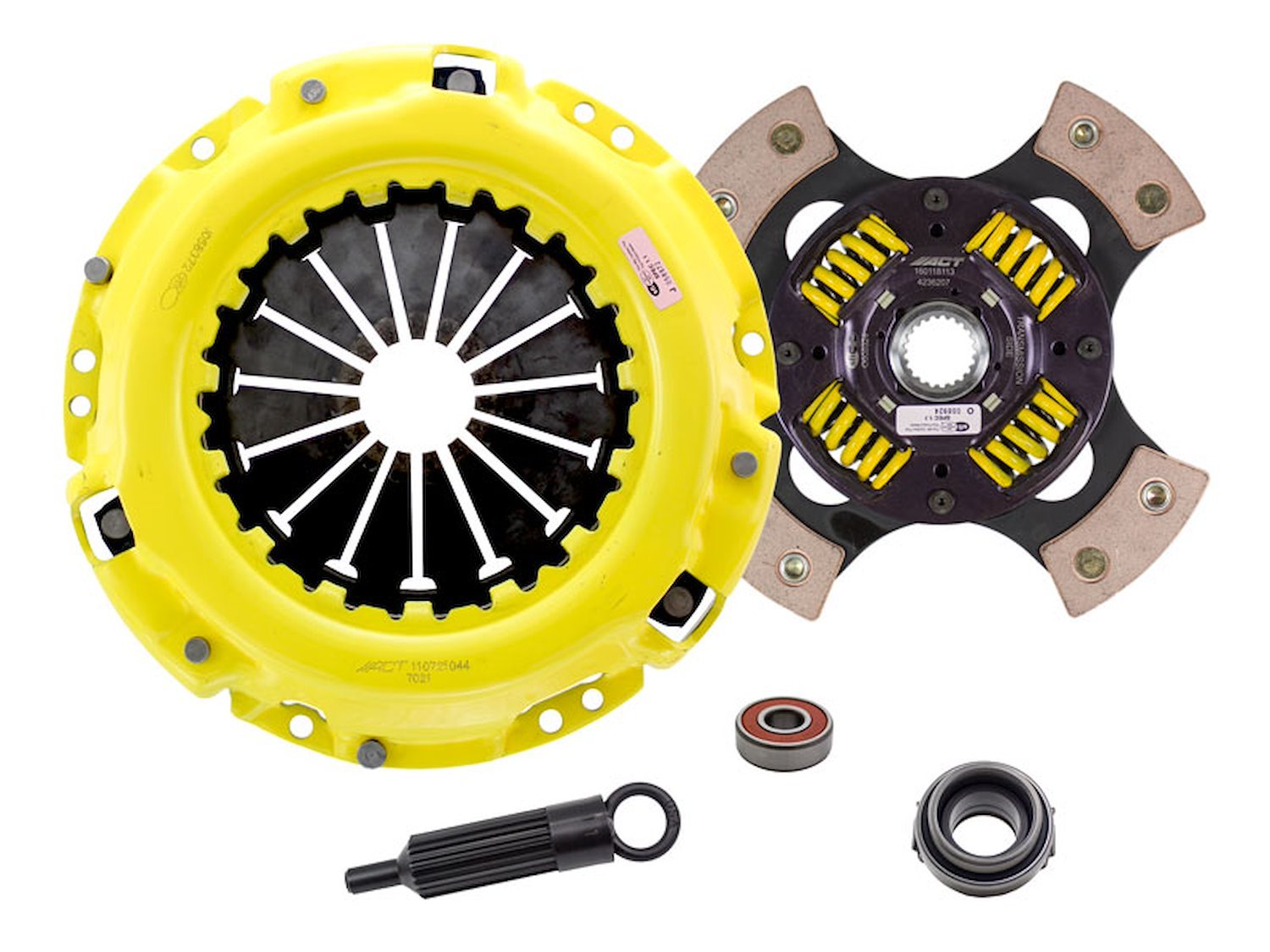 HD/Race Sprung 4-Pad Transmission Clutch Kit Fits Select