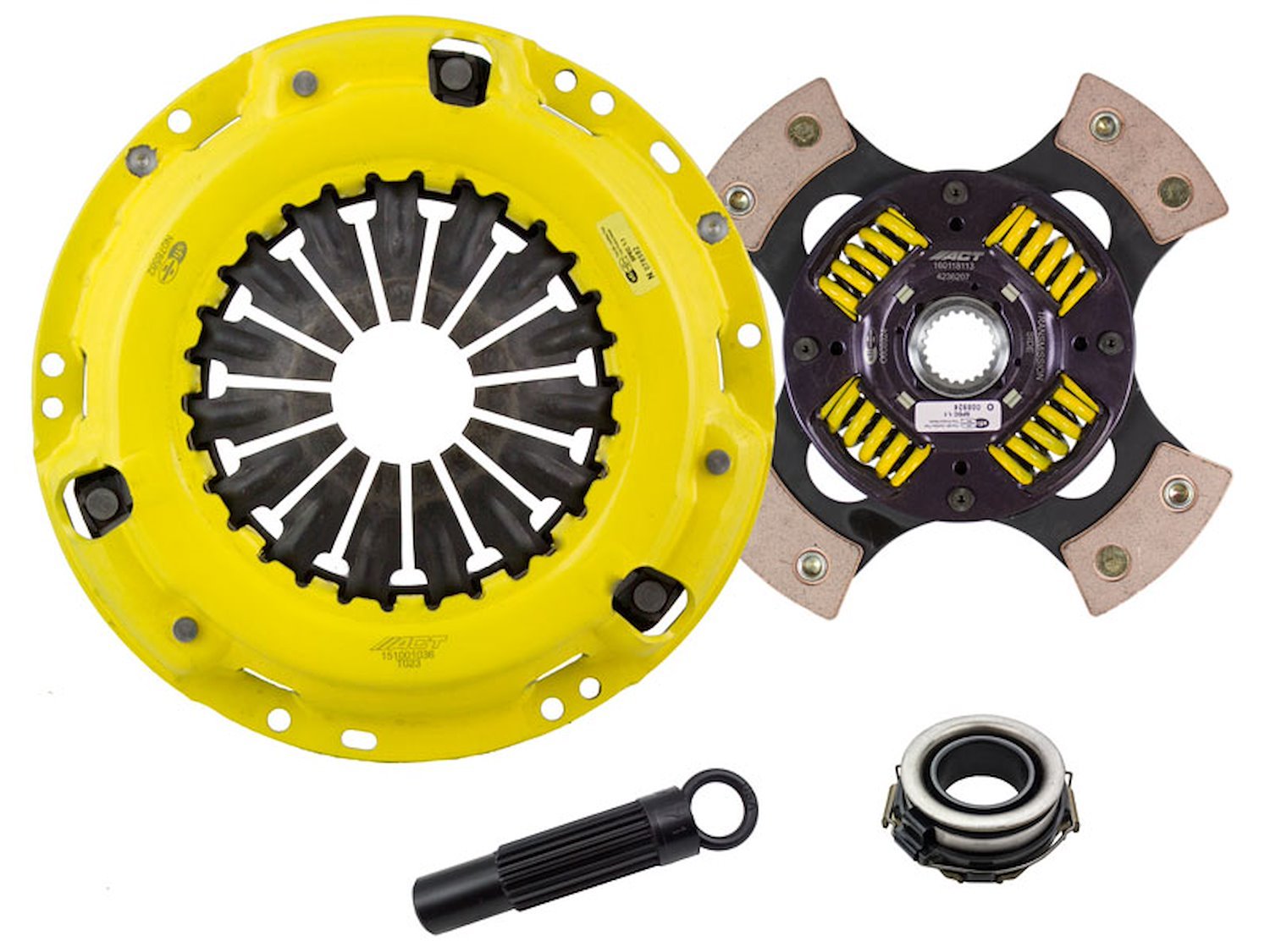 HD/Race Sprung 4-Pad Transmission Clutch Kit Fits Select Lexus/Toyota/Scion