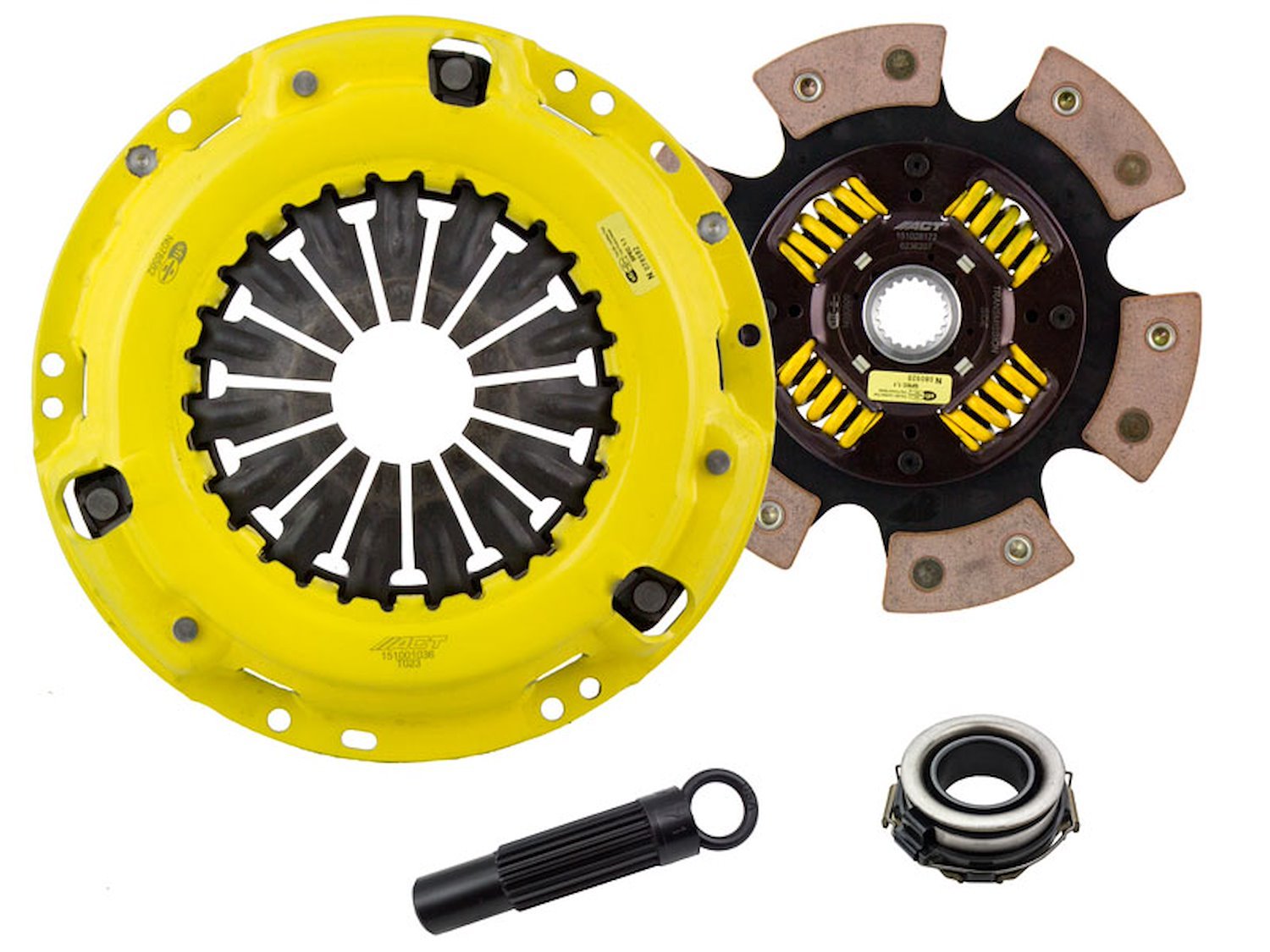 HD/Race Sprung 6-Pad Transmission Clutch Kit Fits Select Lexus/Toyota/Scion