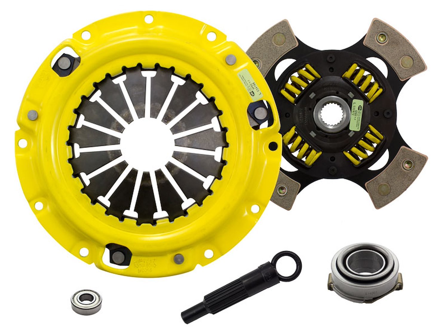 HD/Race Sprung 4-Pad Transmission Clutch Kit Fits Select