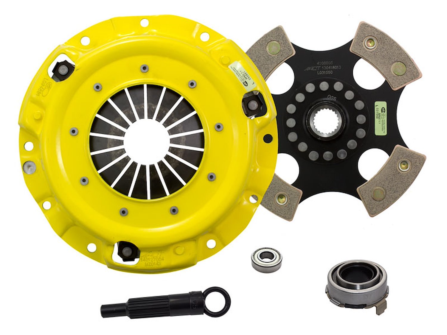 XT/Race Rigid 4-Pad Transmission Clutch Kit Fits Select Ford/Lincoln/Mercury/Mazda