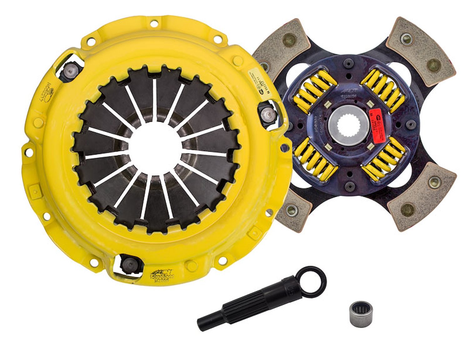 HD/Race Sprung 4-Pad Transmission Clutch Kit Fits Select Ford/Lincoln/Mercury/Mazda