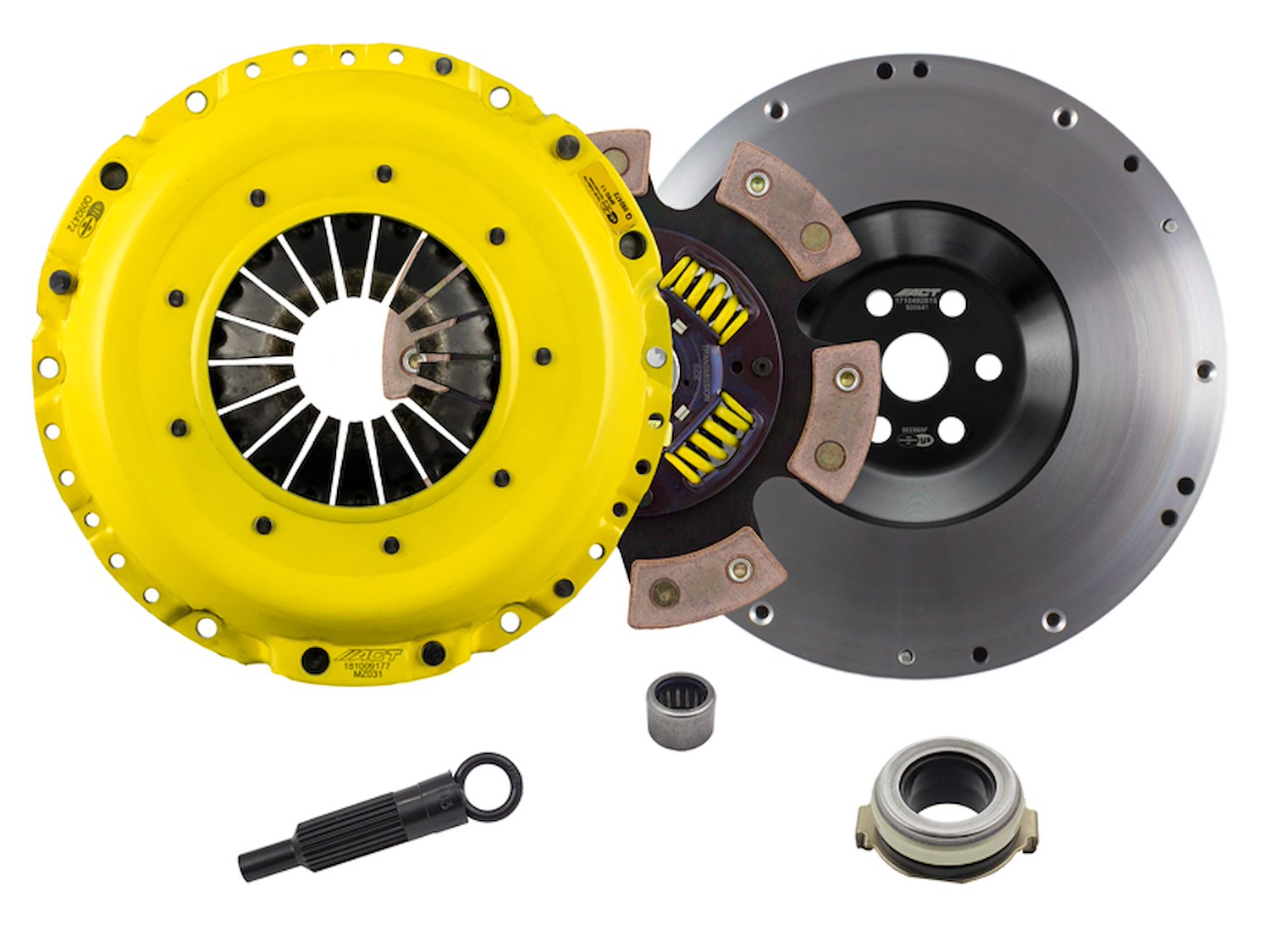 HD/Race Sprung 6-Pad Transmission Clutch Kit Fits Select Ford/Lincoln/Mercury/Mazda