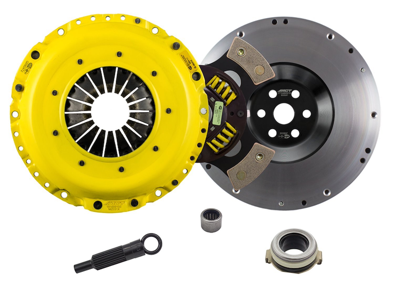 XT/Race Sprung 4-Pad Transmission Clutch Kit Fits Select