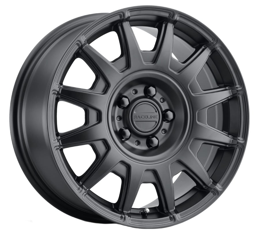 401B AERO Wheel Size: 18 X 8" Bolt Pattern: 5X114.3 mm [Satin Black]