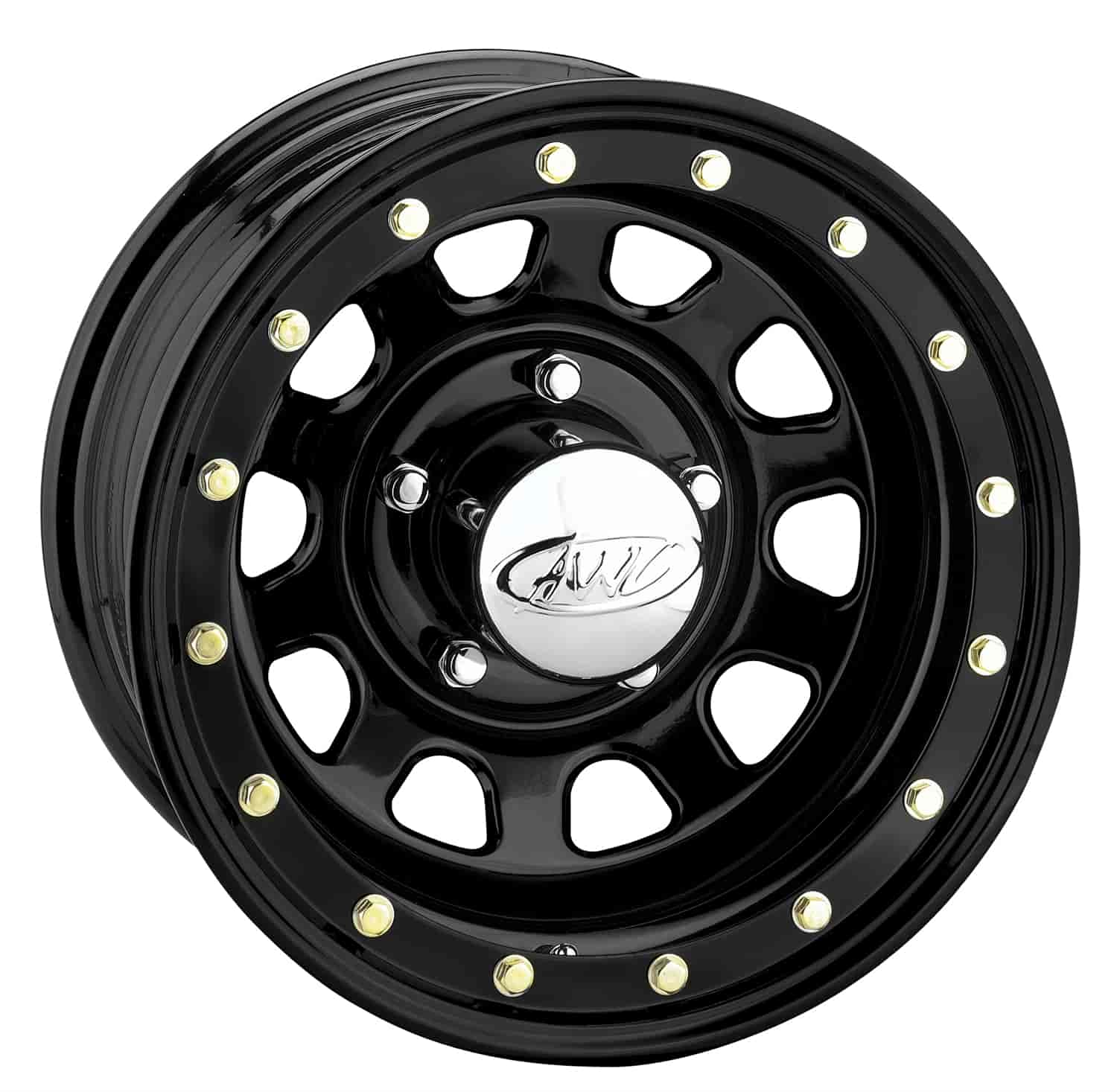 54B DAYTONA Wheel Size: 15 X 10" Bolt Pattern: 5X114.3 mm [Black]