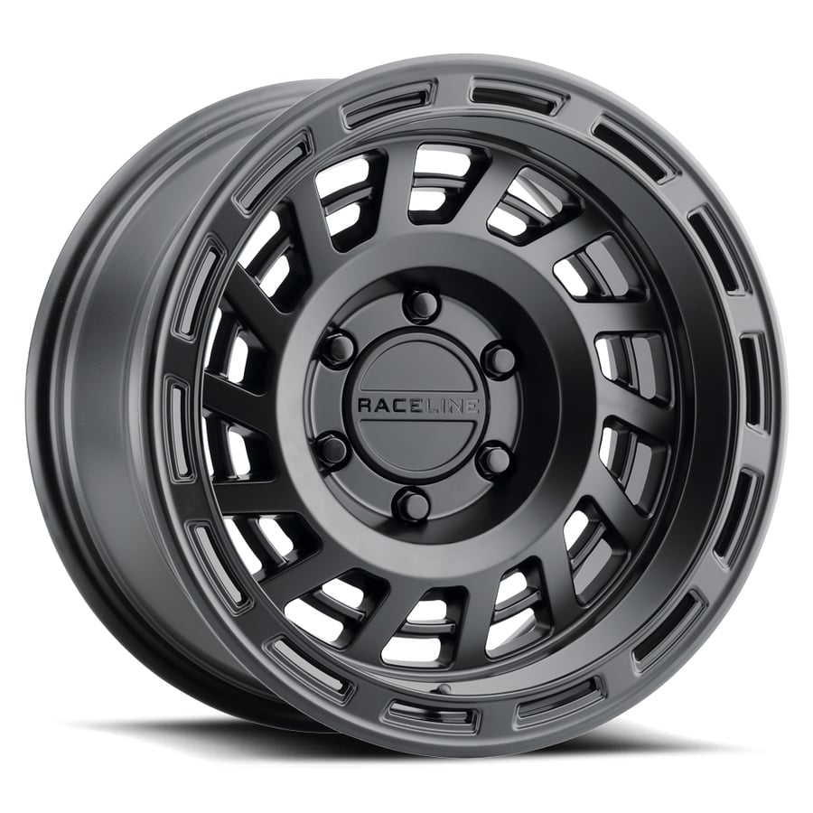 HALO Wheel Size: 17 X 9", Bolt Pattern: 6X135 [SATIN BLACK]