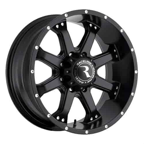 991B ASSAULT Wheel Size: 16 X 8" Bolt Pattern: 8X165.1 mm [Satin Black]