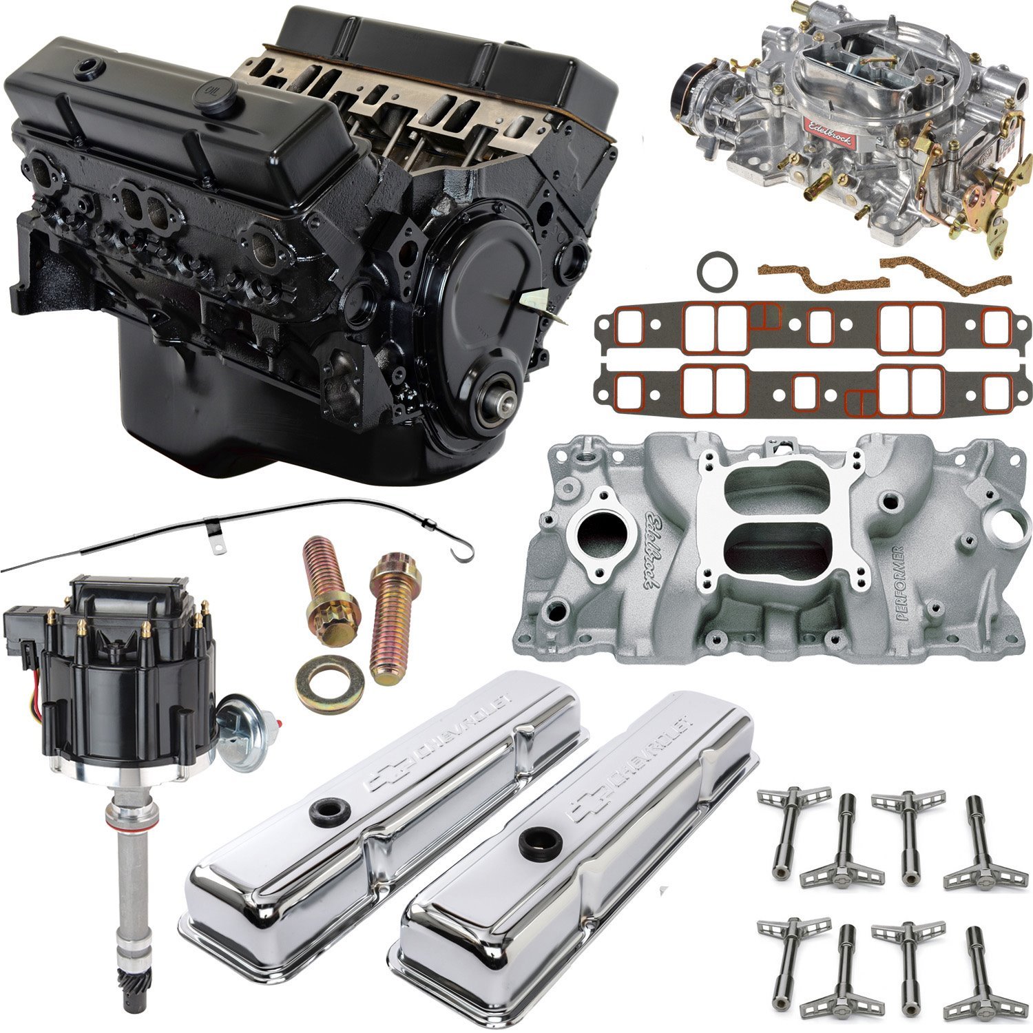 Small Block Chevy 355ci Crate Engine Kit