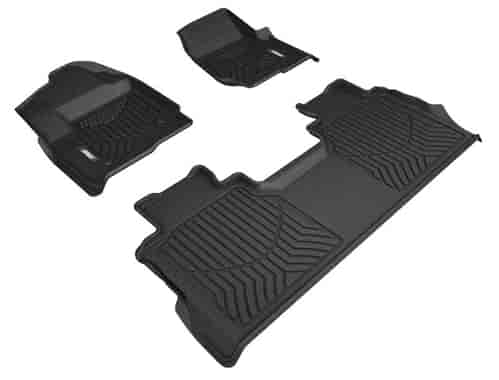 StyleGuard XD Floor Liners for 2017-2018 Ford F-250, F-350, F-450 Crew Cab Trucks