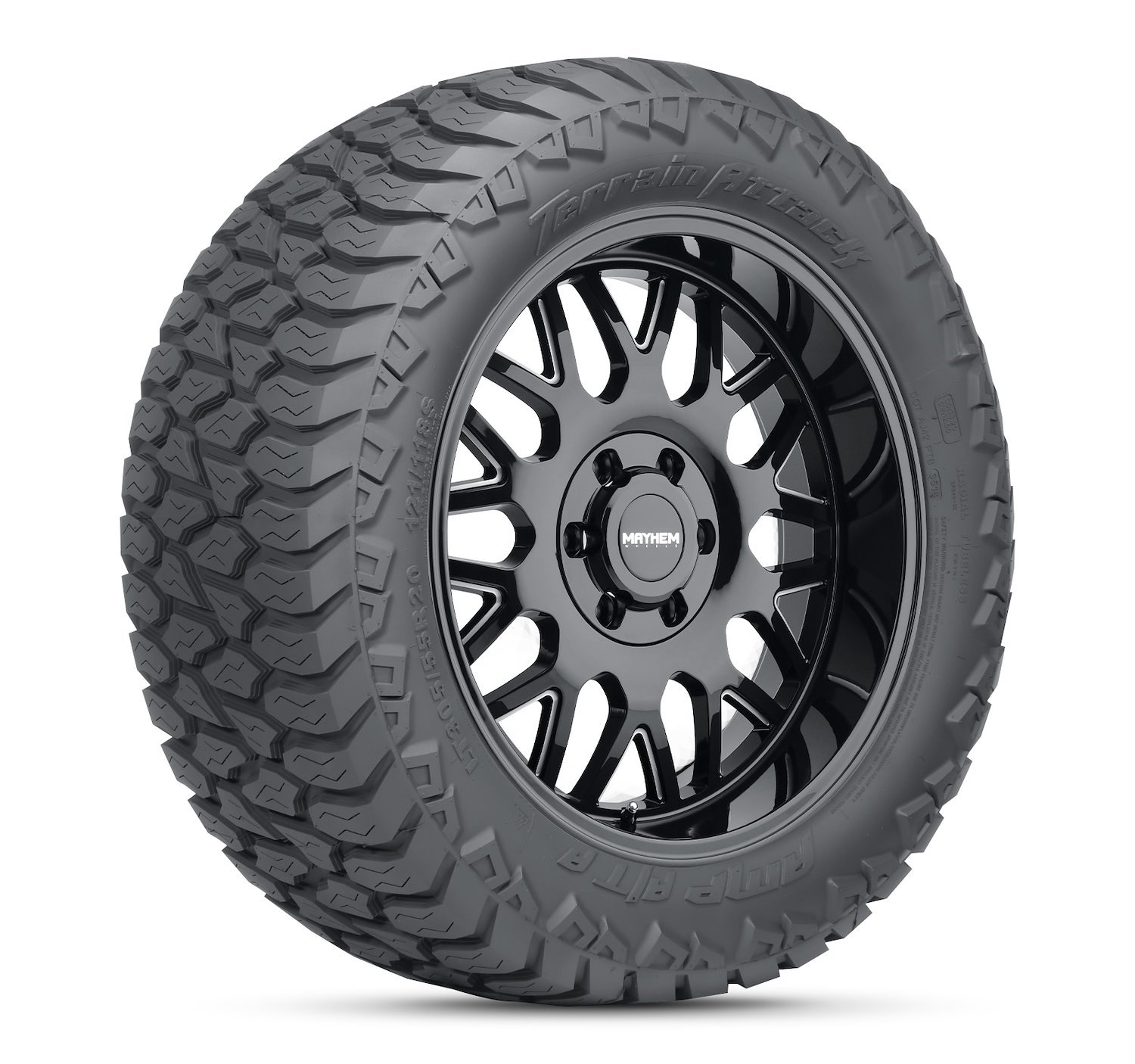 35-125020AMP/CA3 Terrain Attack A/T A Truck Tire, 35x12.50R20LT